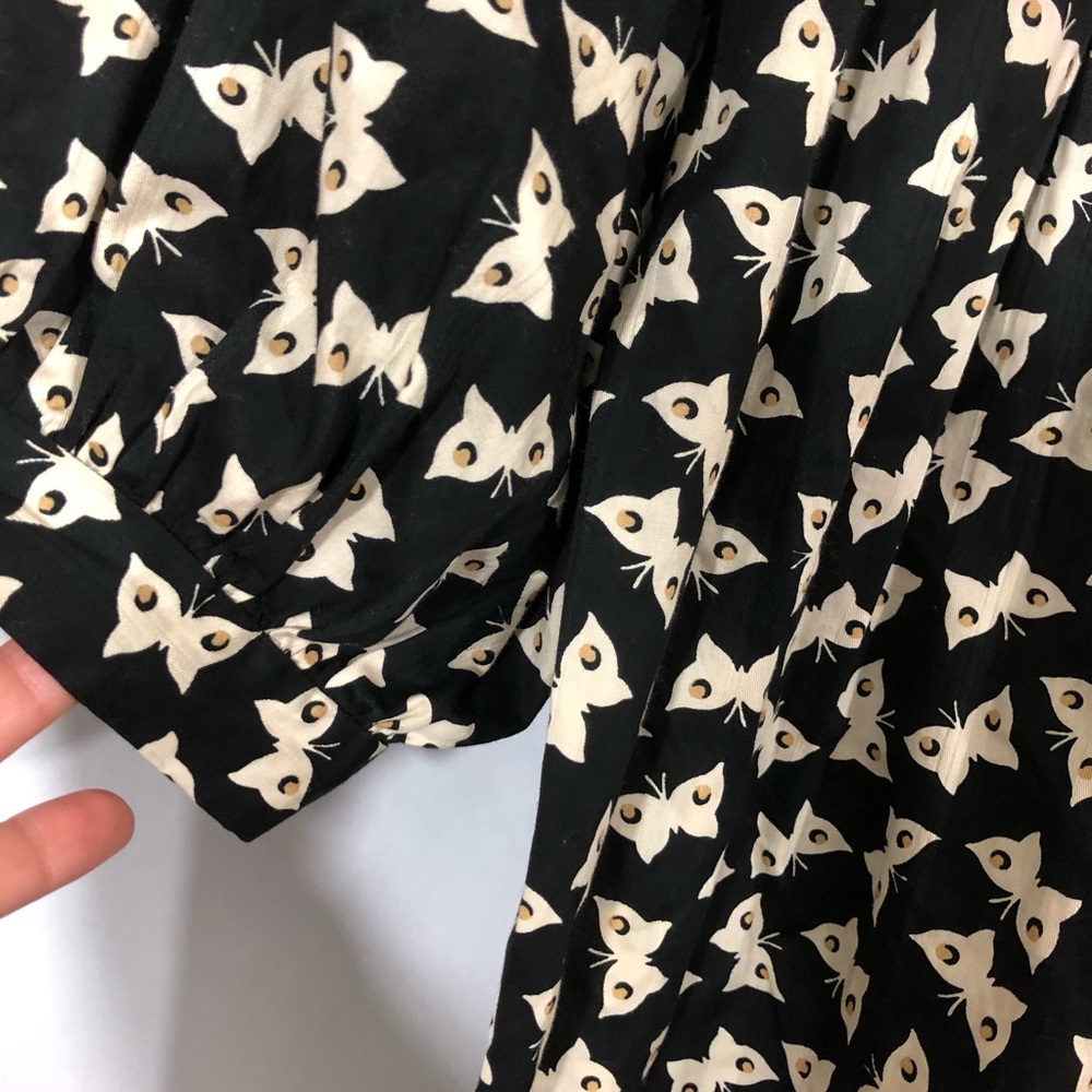French Connection‎ Butterfly Print Top - Picture 2 of 5